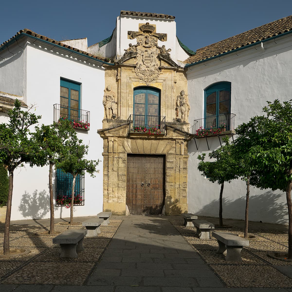Caballerizas y artesonados Palacio de Viana