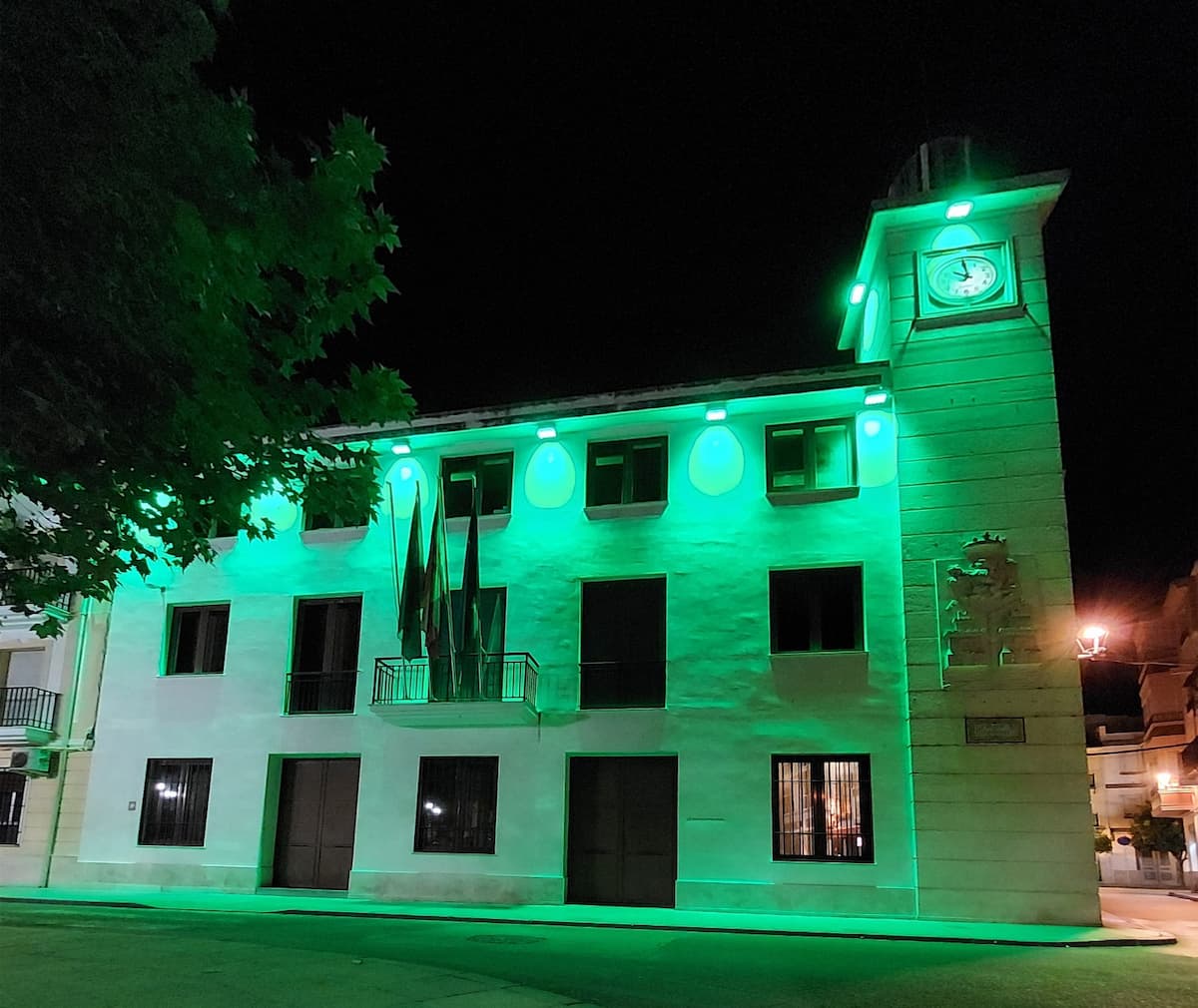 Diseño e Iluminación fachada Ayuntamiento de Doña Mencía
